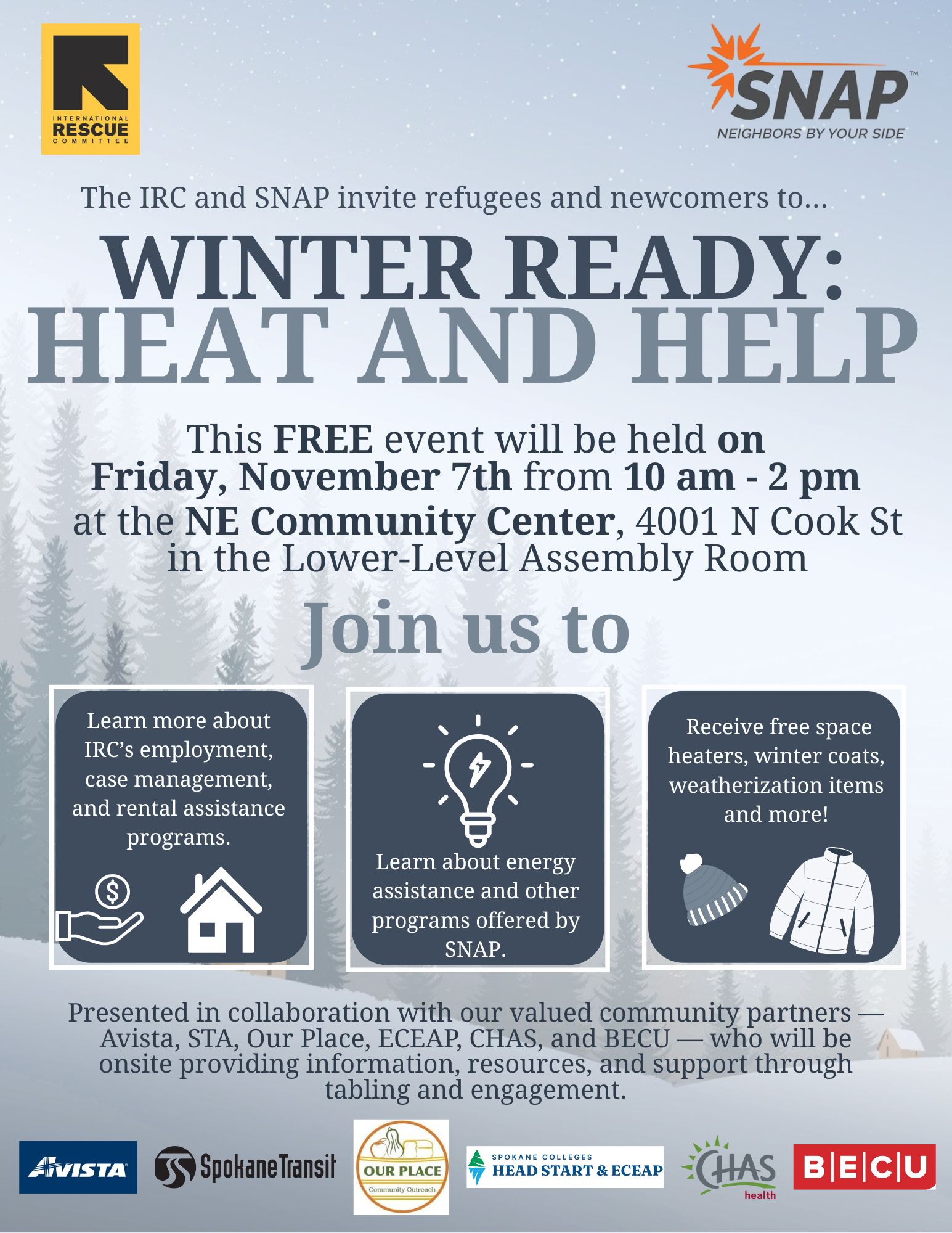 Winter Ready flyer